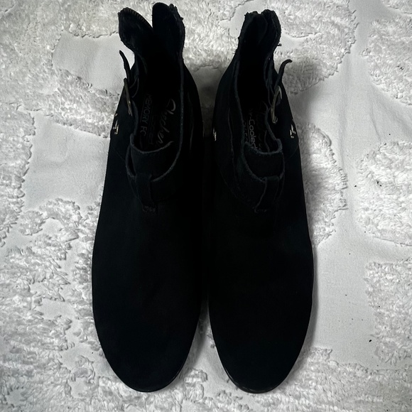 NWOT Sketchers Air Cooled Memory Foam Suede Boots Sz 9.5 - Picture 5 of 5